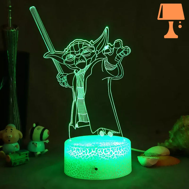 Carvallo - Legendarisk Sci-Fi-glödlampa för Star Wars-fans och -samlarobjekt Carvallo