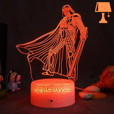 Carvallo - Legendarisk Sci-Fi-glödlampa för Star Wars-fans och -samlarobjekt Carvallo