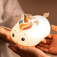 Carvallo - Kawaii Unicorn Touch sänglampa för flickor Carvallo