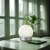 PortaGlow - Bärbar Touch sänglampa med uppladdningsbart batteri och justerbart ljus Carvallo