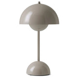 Vintage Svamp Sänglampa med Metallstruktur Carvallo