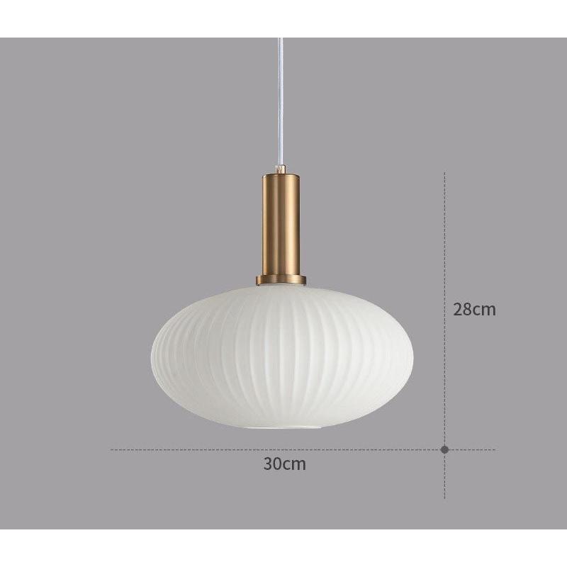 Hängelampa i färgat glas – Vintage & Dekorativ | För vardagsrum & matsal Carvallo