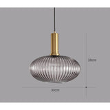 Hängelampa i färgat glas – Vintage & Dekorativ | För vardagsrum & matsal Carvallo