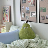 Stor Plysch Päron Soffkudde för Mysig Sovrumsinredning Carvallo