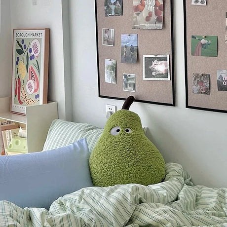Stor Plysch Päron Soffkudde för Mysig Sovrumsinredning Carvallo