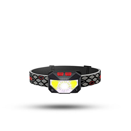8 Lägen Rörelsesensor LED Huvudlampa Carvallo
