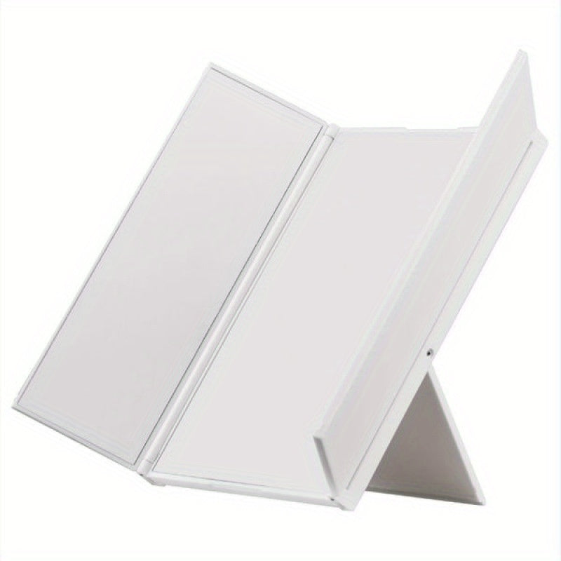 Makeup Spegel med LED-lampor och Trifold Design Carvallo