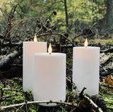 Utomhus LED Ljusfri Pilarljus Set Carvallo