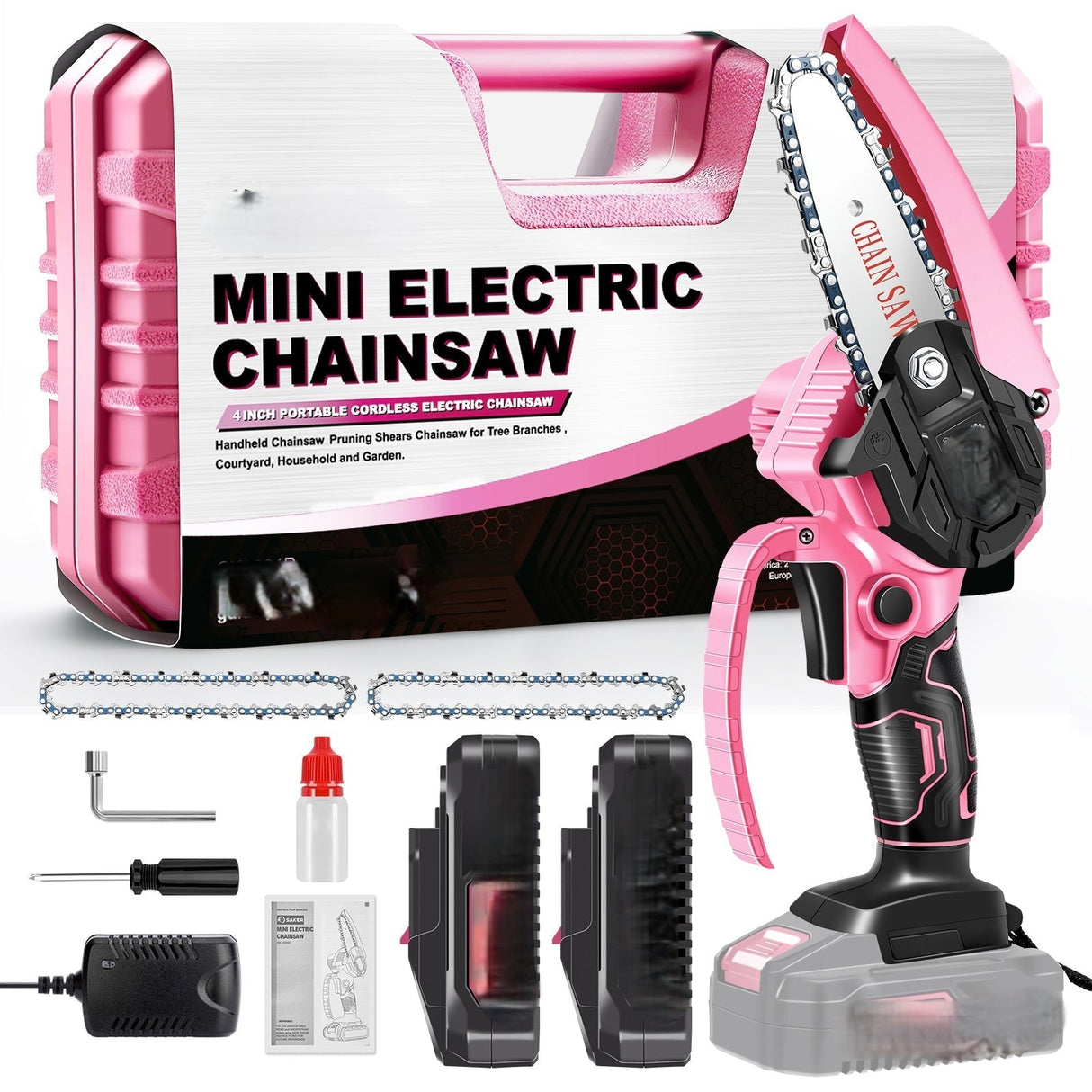 Elektrisk kedjesåg slipad lättviktig för beskärning Carvallo