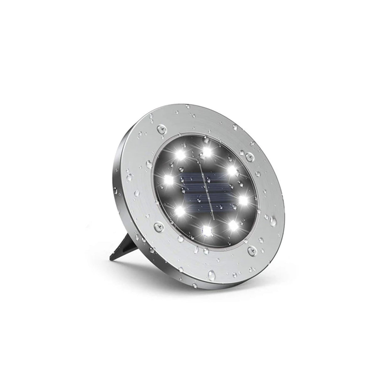 12 Led Solarbelysning För Mark Utomhus Vattentät Carvallo