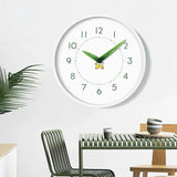 NatureTick – Konstnärlig väckarklocka med ljudlös mekanism för naturliga inredningstillbehör Carvallo