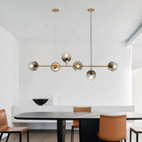 London Loft Bubble Chandelier – Minimalist Glas Glob Pendel Ljuskälla Carvallo
