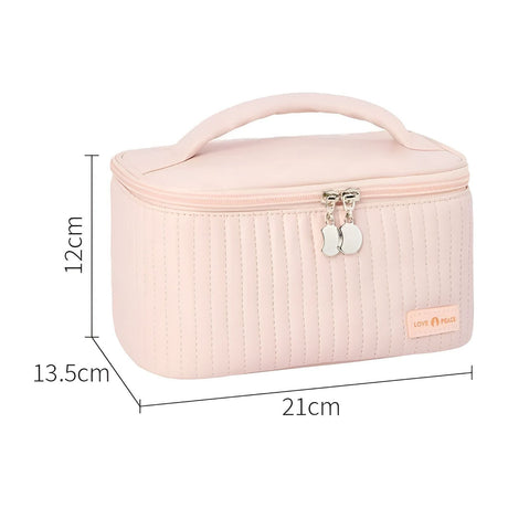 GlamCarry Bag - Stilig PU-läder kosmetikväska för kvinnor Carvallo