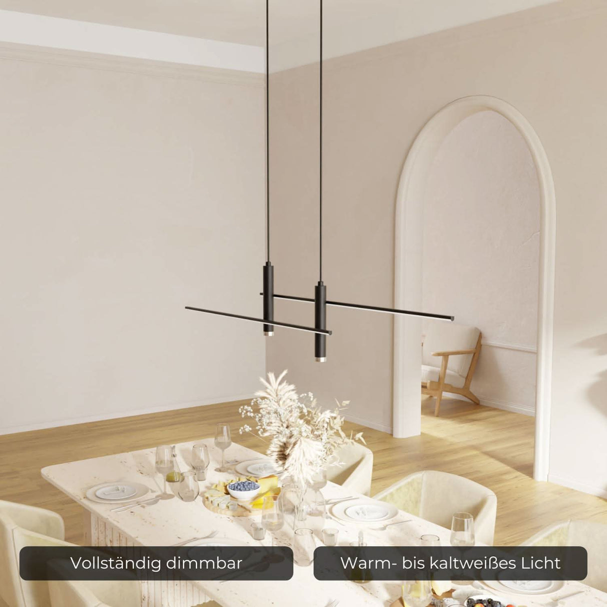 Athenis Designer Taklampa Carvallo