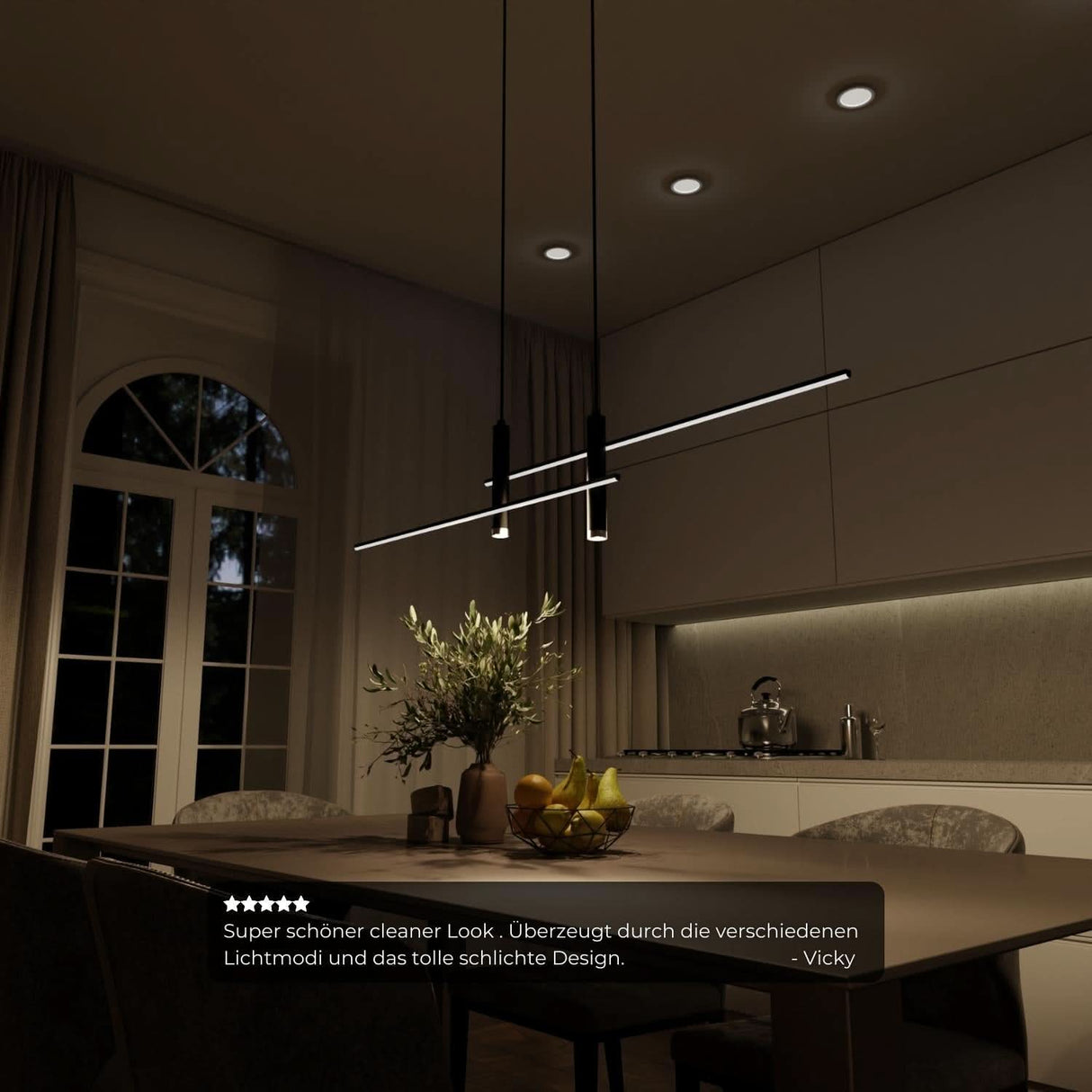 Athenis Designer Taklampa Carvallo