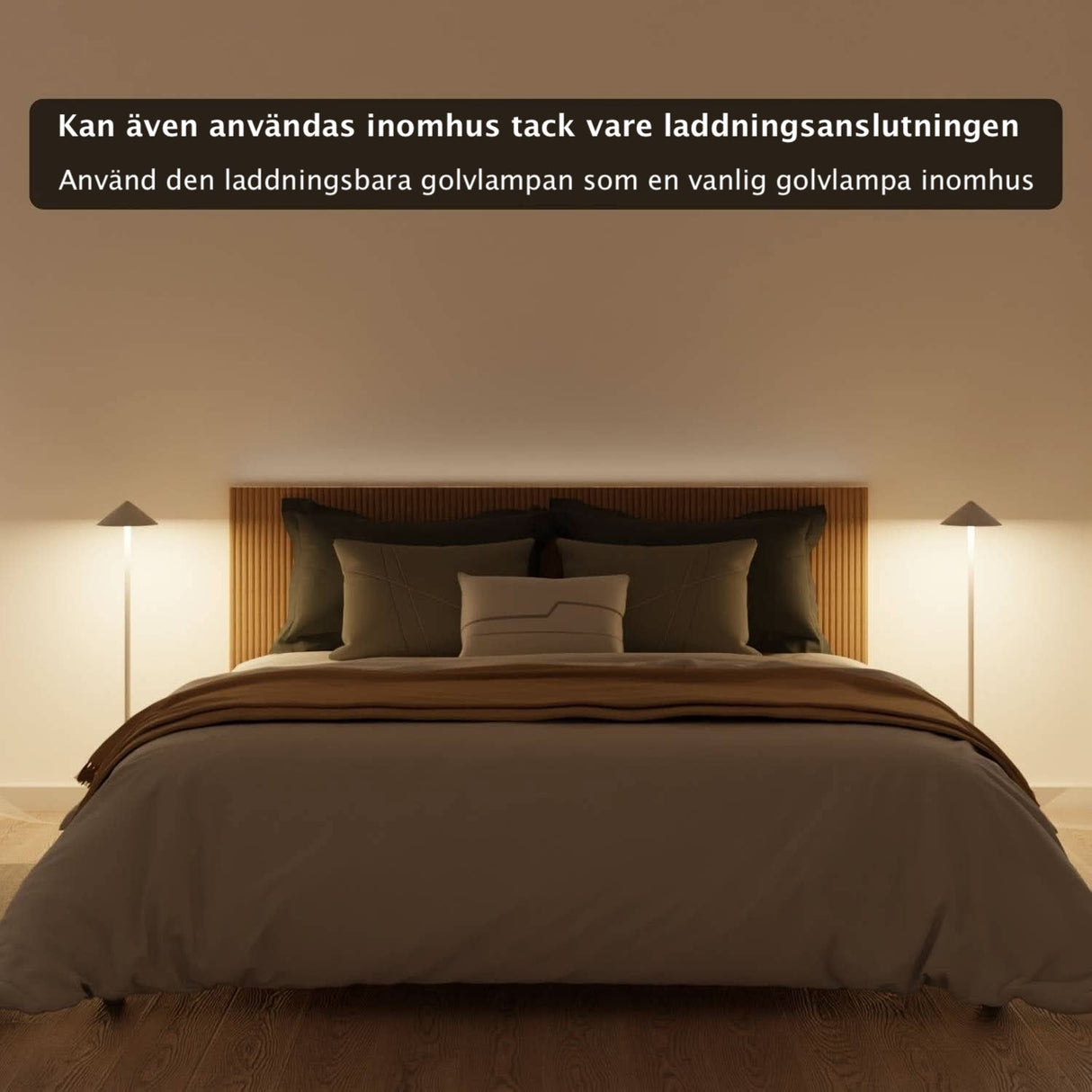 Saphira Akku Golvlampa Carvallo