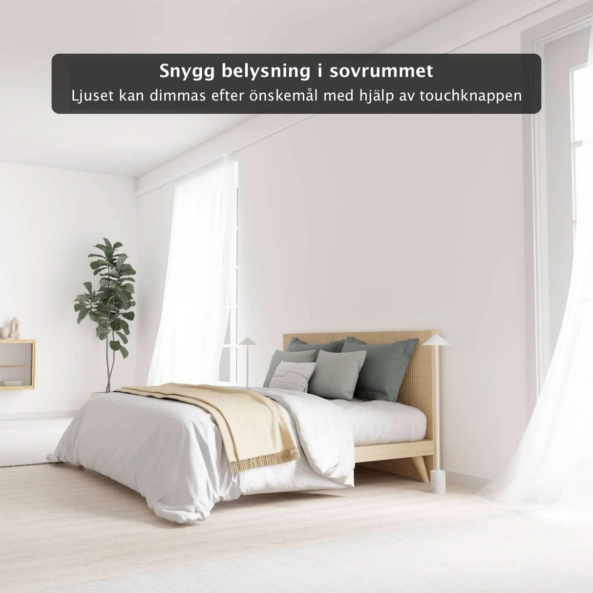 Saphira Akku Golvlampa Carvallo