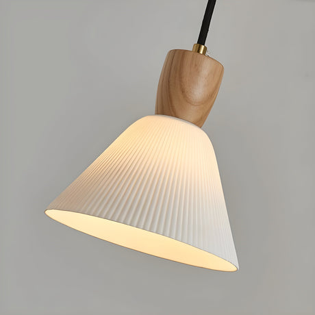 SereniGlow Light - Keramisk Japansk LED Pendellampa Carvallo