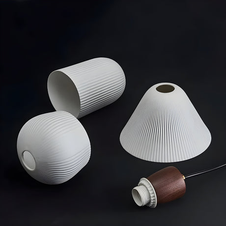 SereniGlow Light - Keramisk Japansk LED Pendellampa Carvallo