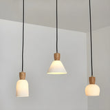 SereniGlow Light - Keramisk Japansk LED Pendellampa Carvallo