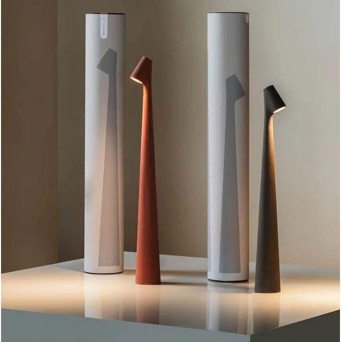 Trådlampa LED-nattlampa – uppladdningsbar och modern | Idealisk för mysiga rum Carvallo