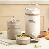 Isolerad lunchbox – Flera fack & läckagesäker | Inkl. bärväska Carvallo