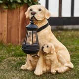 PuppyGlow – Solarlampa med lekfull hundstaty för utomhus charm Carvallo