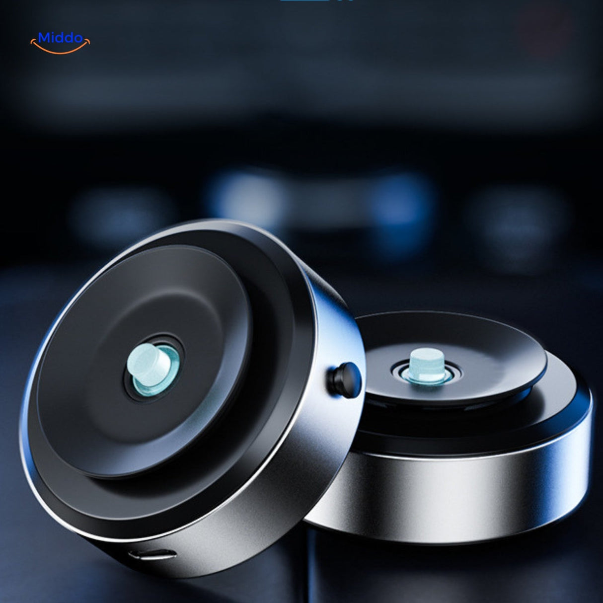 Carvallo - Bärbar 360° bilmonteringshållare med magnetisk sugkopp Carvallo