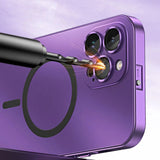 Magnetiskt Metallfodral | Elegant Skydd för iPhone Carvallo