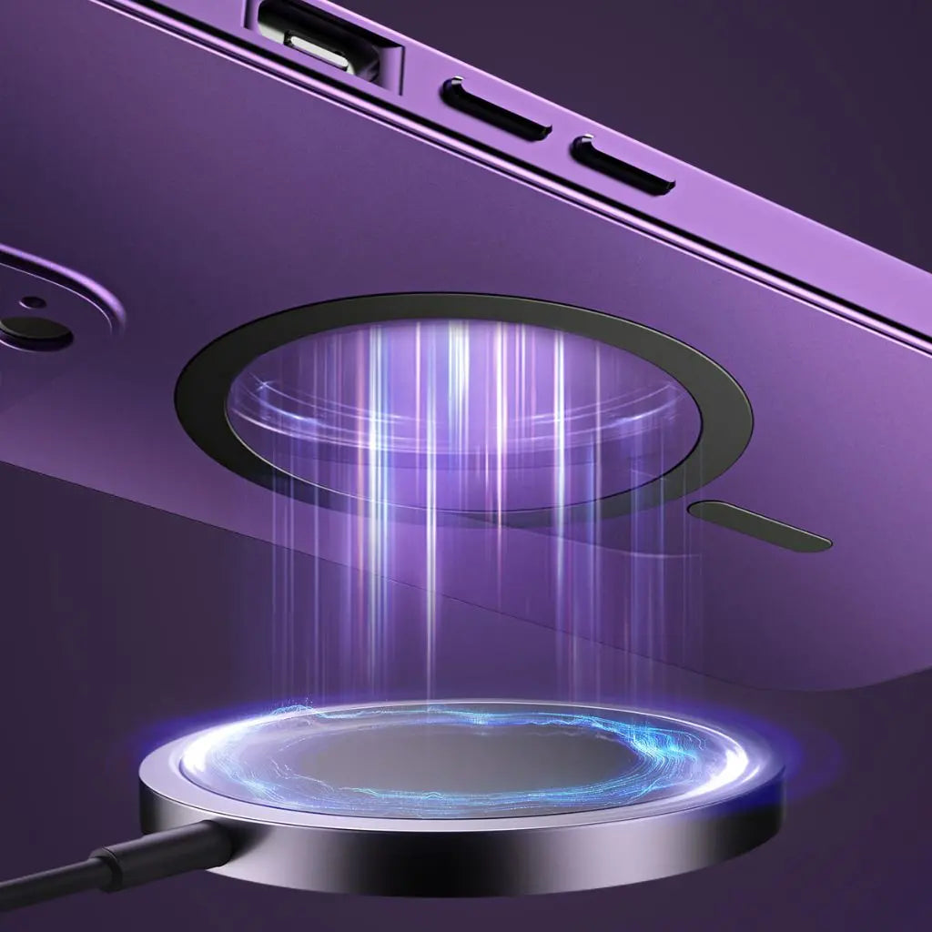 Magnetiskt Metallfodral | Elegant Skydd för iPhone Carvallo