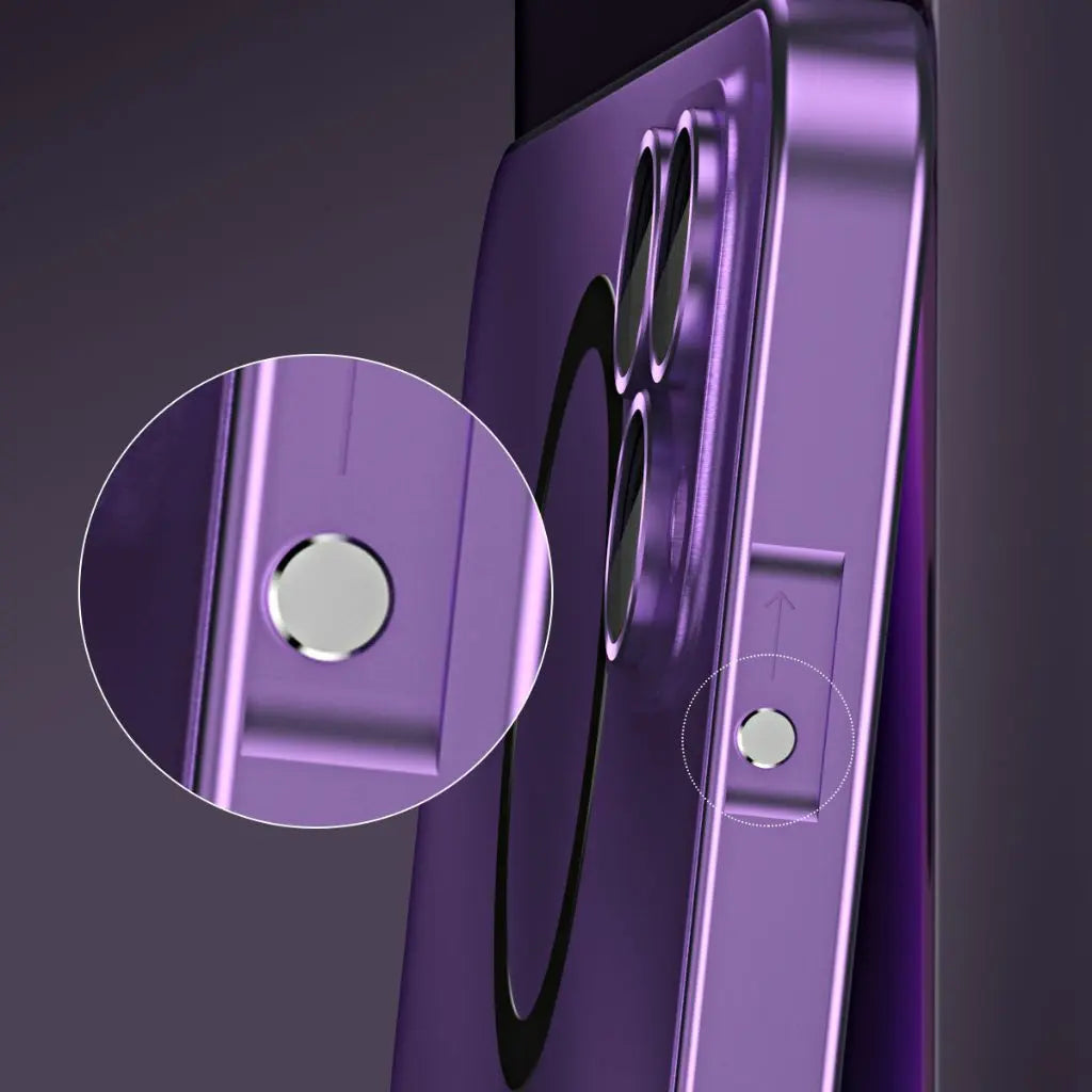 Telefonfodral Magnetisk Metall Tunn Skyddande Fodral Carvallo