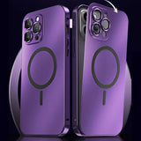 Telefonfodral Magnetisk Metall Tunn Skyddande Fodral Carvallo