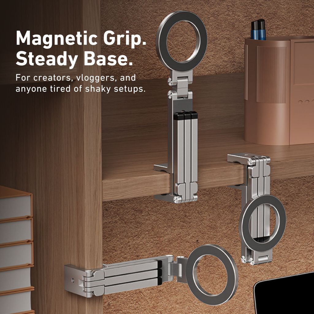 Telefoni Ställ med Magnetisk Aluminium Bas Carvallo