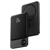 Power Bank Slim Trådlös Magnetisk Laddare Carvallo