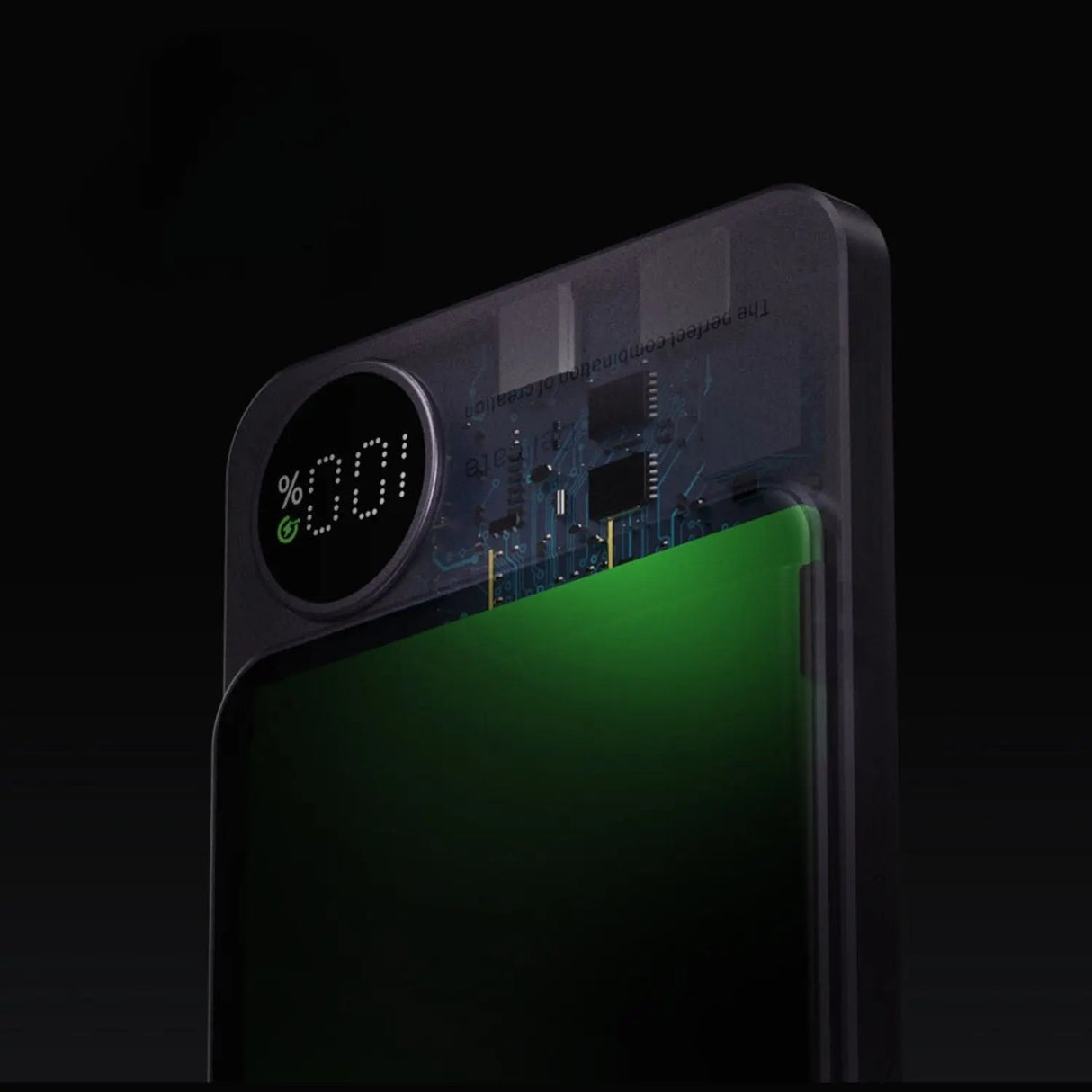 Power Bank Slim Trådlös Magnetisk Laddare Carvallo