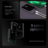 Power Bank Slim Trådlös Magnetisk Laddare Carvallo