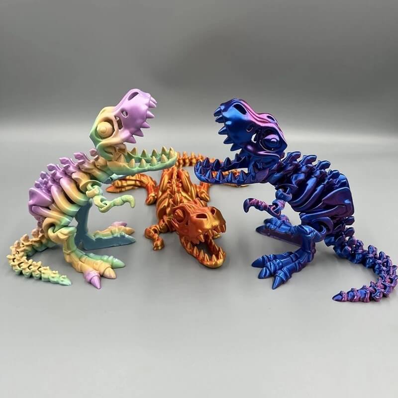 DinoFlex - Rörlig 3D-printad Dinosauriemodell för Lek och Dekor-Dinosaur Playsets-BB-Hemnix