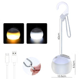 GlowTrek - LED-hänglampa, uppladdningsbar Carvallo