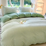 CheckeredDream sängklädesset - Avslappnad rutig sängklädesset Carvallo
