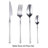 LuxeDining Bestickset - Rostfritt stål Diskmaskinssäkert bestickset 5 set Carvallo