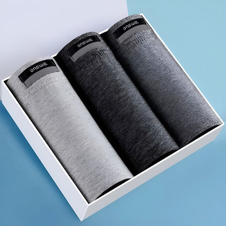 Amil Underwear - Andningsbara bomullsboxershorts för män Carvallo