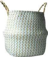 EcoHaven Korg - Fällbar Handgjord Rattan Vävd Blomkorg Carvallo