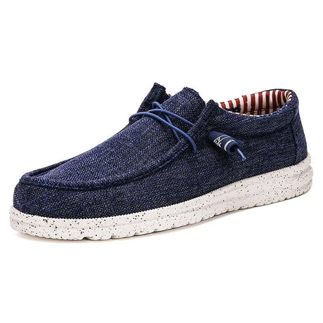 Casual Loafers med snörning för män-Hemnix-Blä-40-Hemnix
