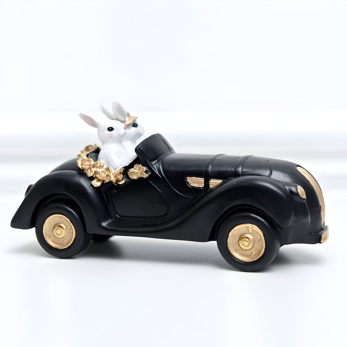 RegalRabbit Dekoration – Dekorativ Pastoral Palats Kaninfamilj Dekoration Carvallo
