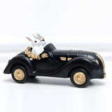 RegalRabbit Dekoration – Dekorativ Pastoral Palats Kaninfamilj Dekoration Carvallo