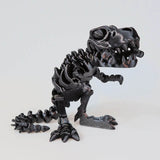 DinoFlex - Rörlig 3D-printad Dinosauriemodell för Lek och Dekor-Dinosaur Playsets-BB-Svart-Hemnix