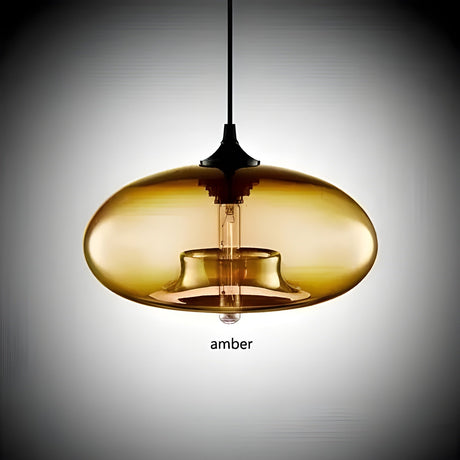 Färgglad glaspendellampa – Modern nordisk belysning för mysiga rum Carvallo