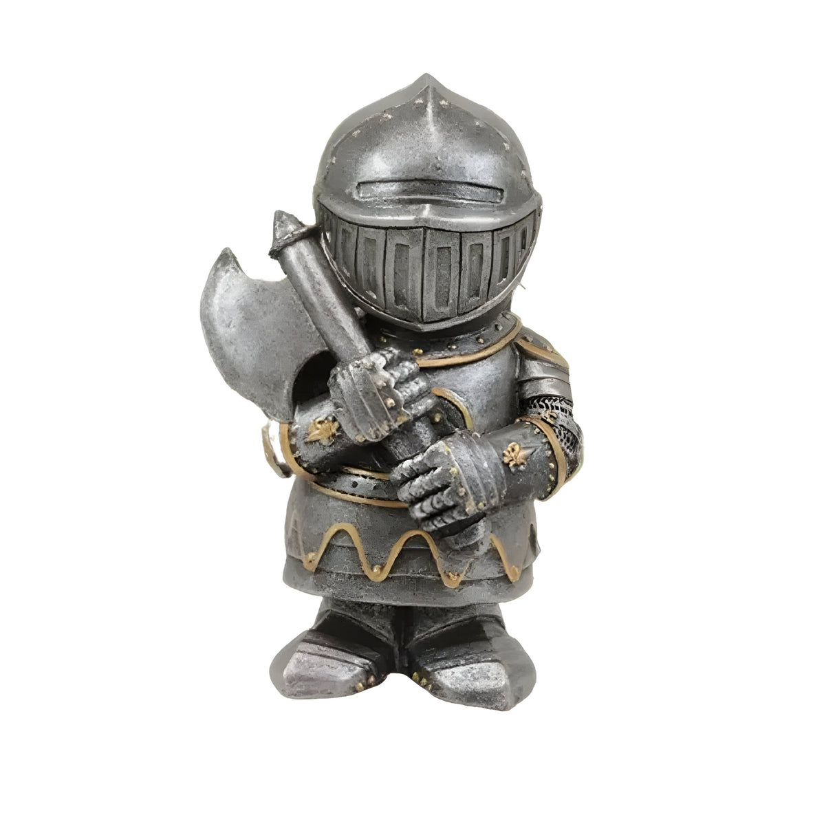 NobleKnight Staty - Miniatyr Riddare Trädgårdsstaty Carvallo