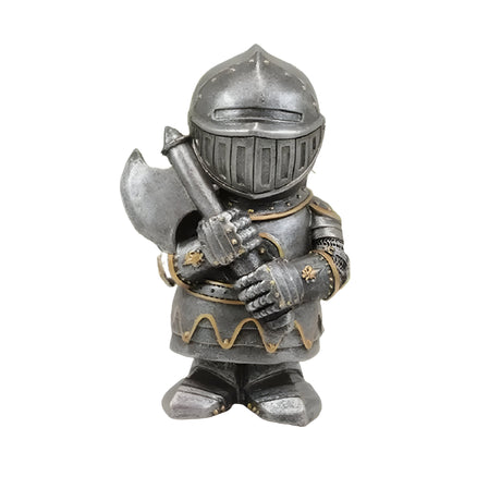NobleKnight Staty - Miniatyr Riddare Trädgårdsstaty Carvallo
