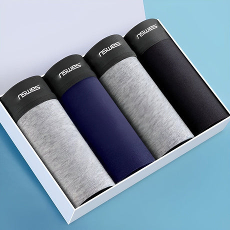 Amil Underwear - Andningsbara bomullsboxershorts för män Carvallo